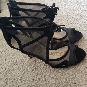 Black dress sandal